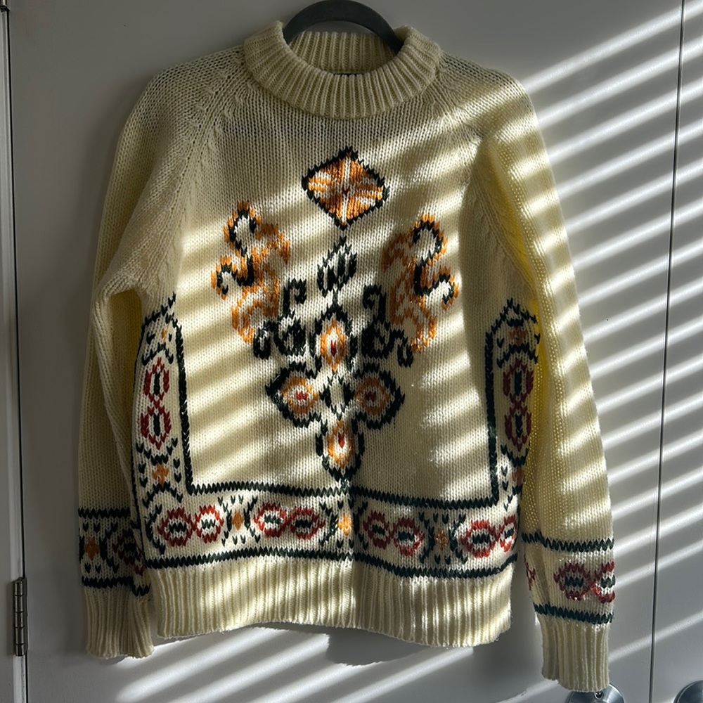 Knit sweater
